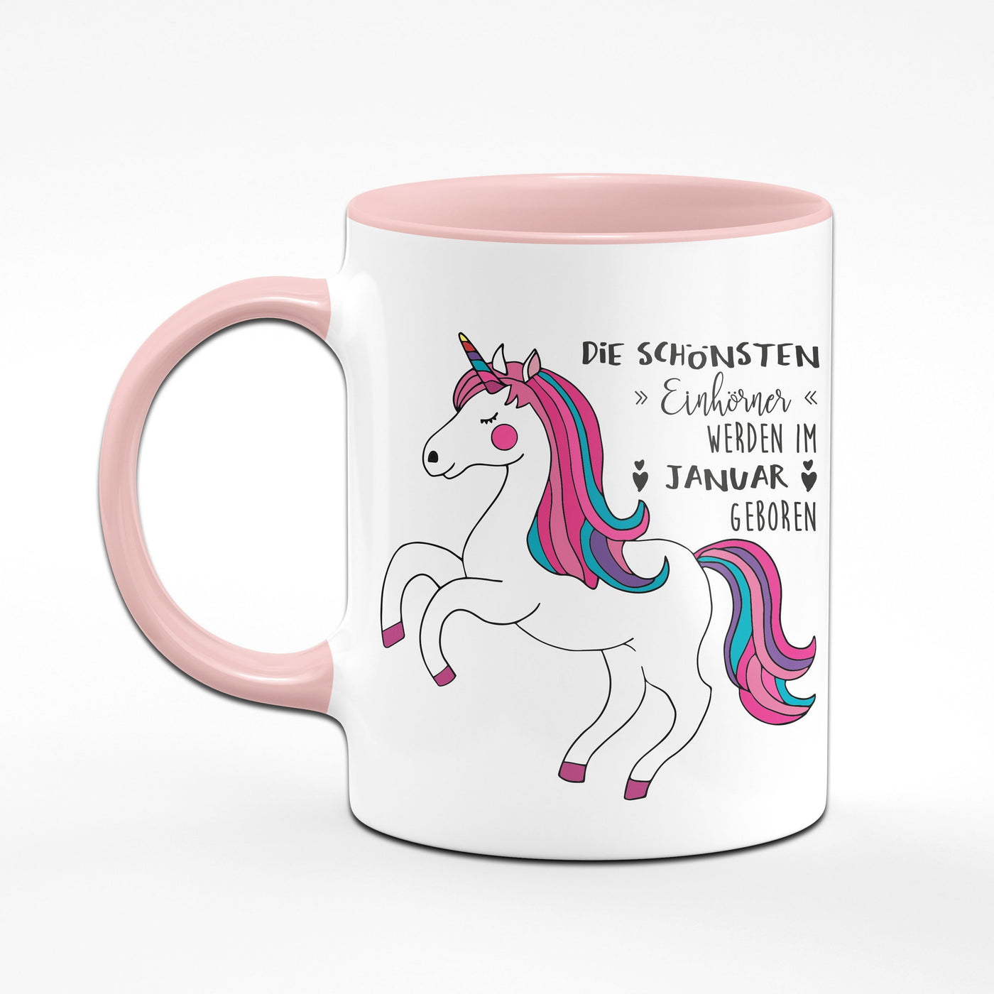 Bild: Einhorn Tasse - Die schönsten Einhörner Werden im Monat geboren Geschenkidee