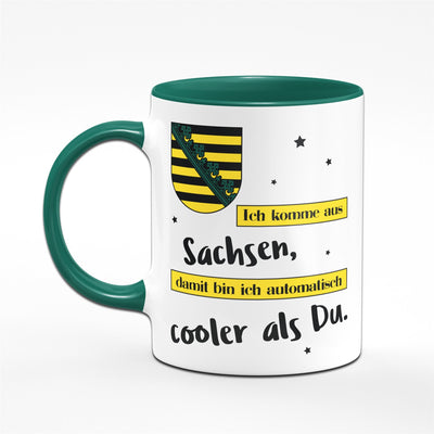 Bild: Tasse - Ich komme aus Sachsen - cooler Sachse Geschenkidee