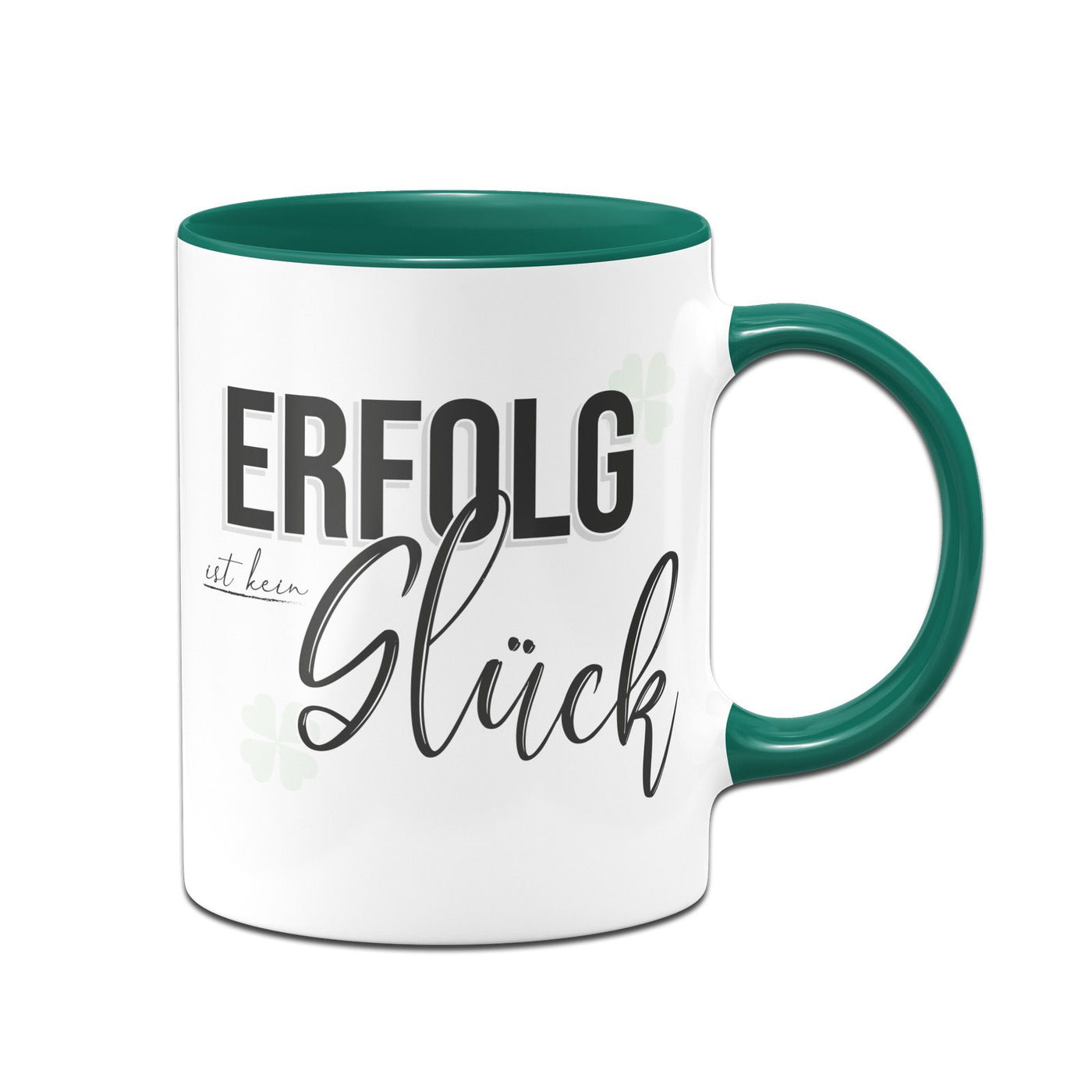 Bild: Tasse - Erfolg ist kein Glück Geschenkidee