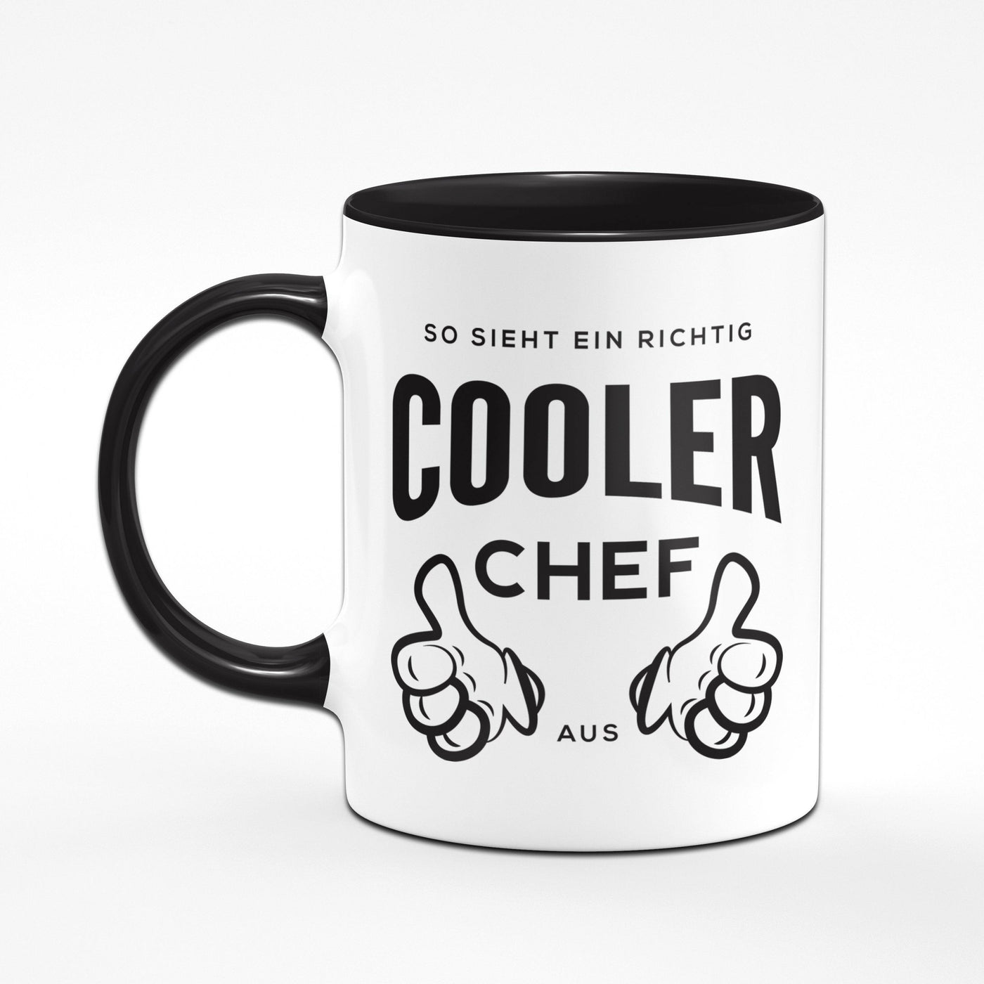 Bild: Tasse - So sieht ein richtig cooler Chef aus Geschenkidee