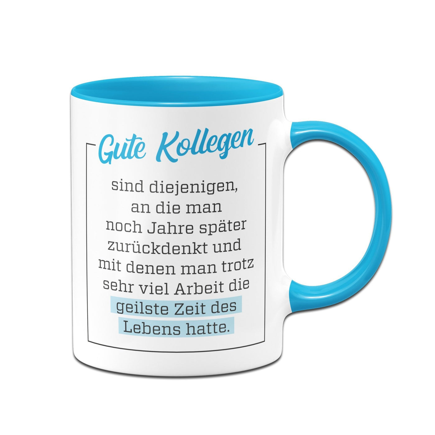 Bild: Tasse - Gute Kollegen Geschenkidee