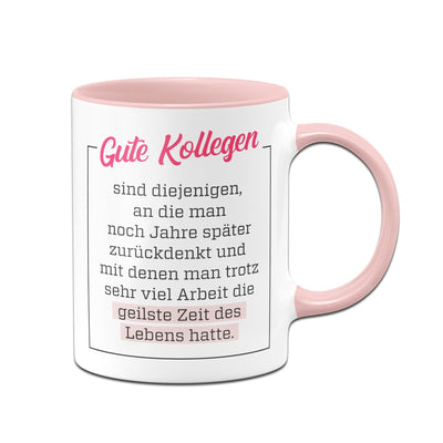 Bild: Tasse - Gute Kollegen Geschenkidee