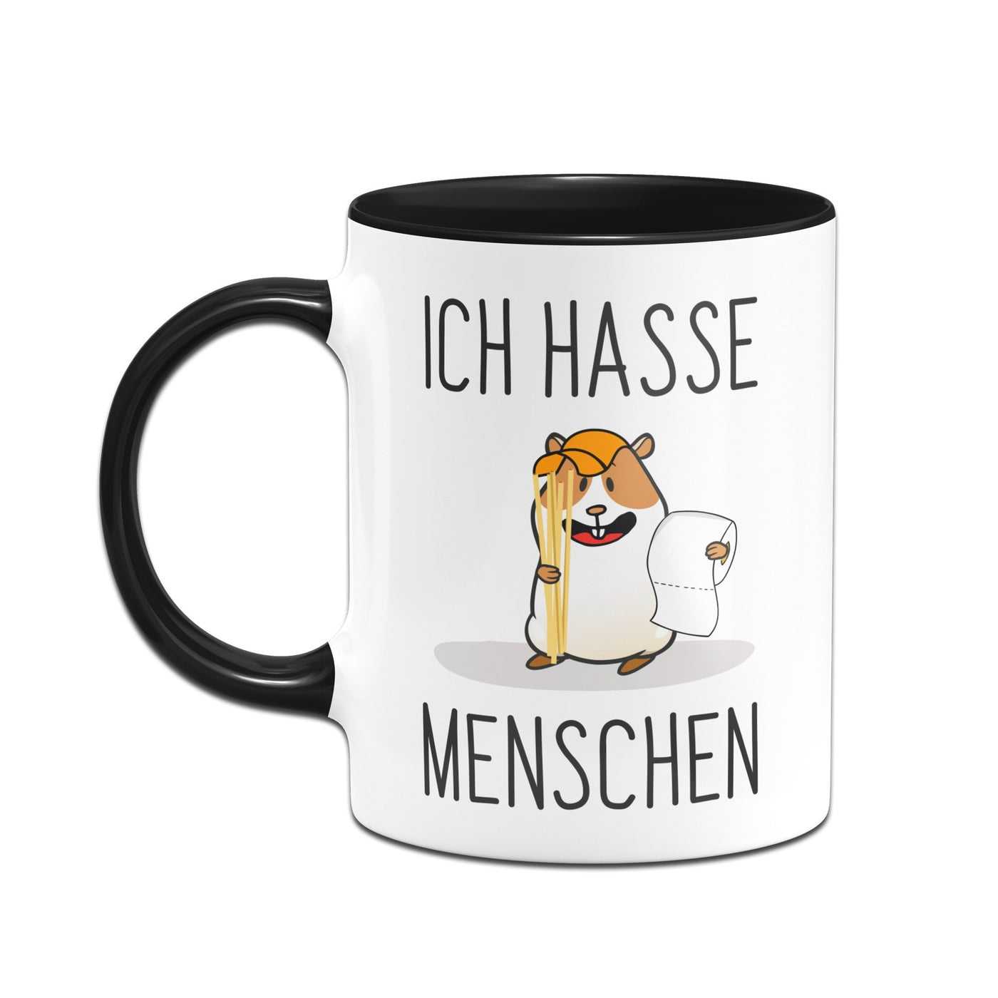 Bild: Tasse - Hamster Ich hasse Menschen Geschenkidee