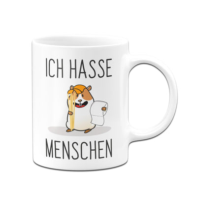 Bild: Tasse - Hamster Ich hasse Menschen Geschenkidee