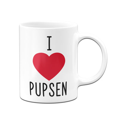 Bild: Tasse - I love Pupsen Geschenkidee