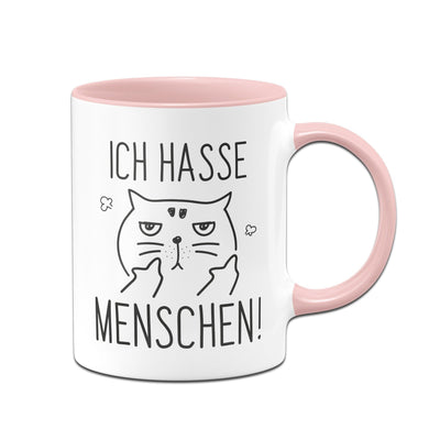 Bild: Tasse - Katze Ich hasse Menschen Geschenkidee