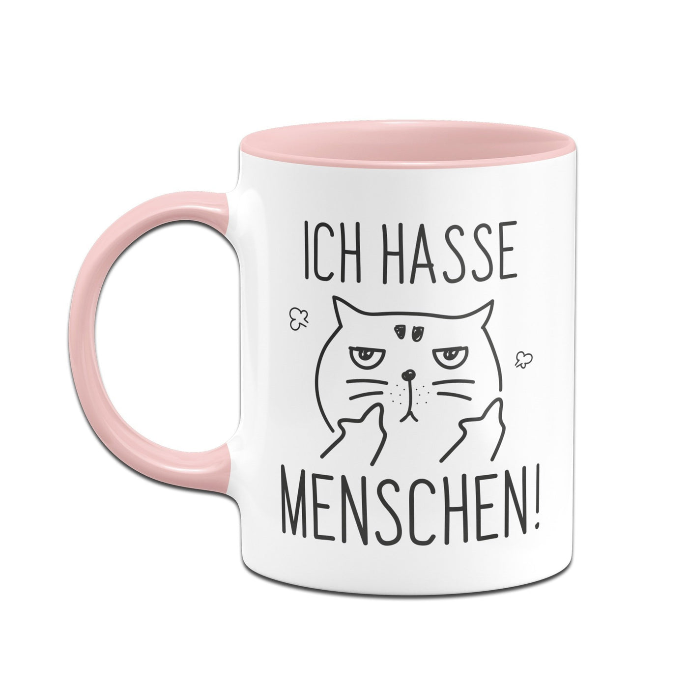 Bild: Tasse - Katze Ich hasse Menschen Geschenkidee