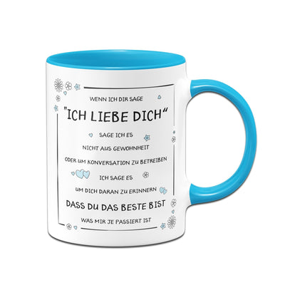 Bild: Tasse - Ich Liebe Dich Geschenkidee