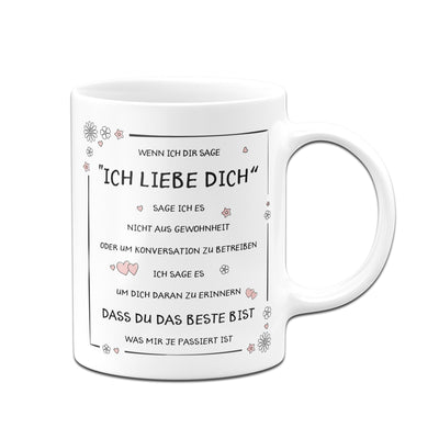 Bild: Tasse - Ich Liebe Dich Geschenkidee