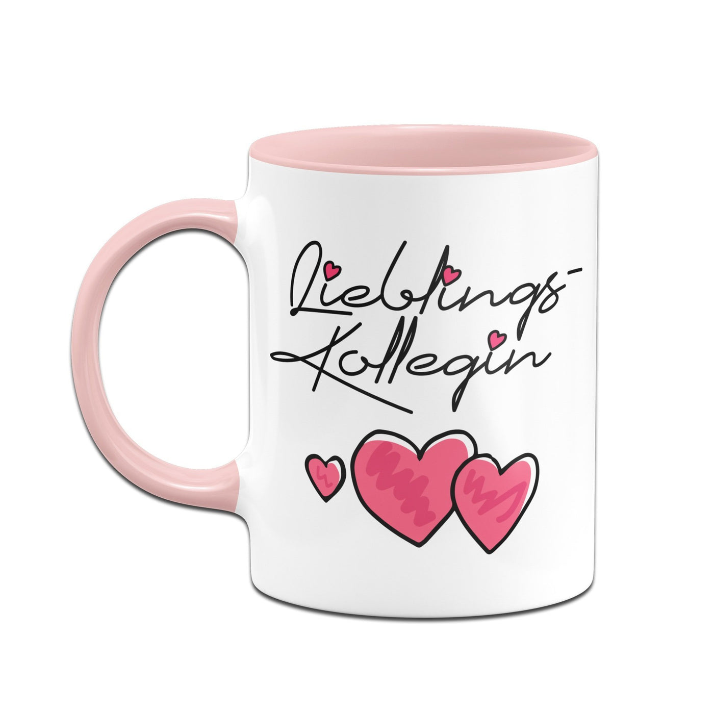 Bild: Tasse - Lieblingskollegin mit Herzchen Geschenkidee