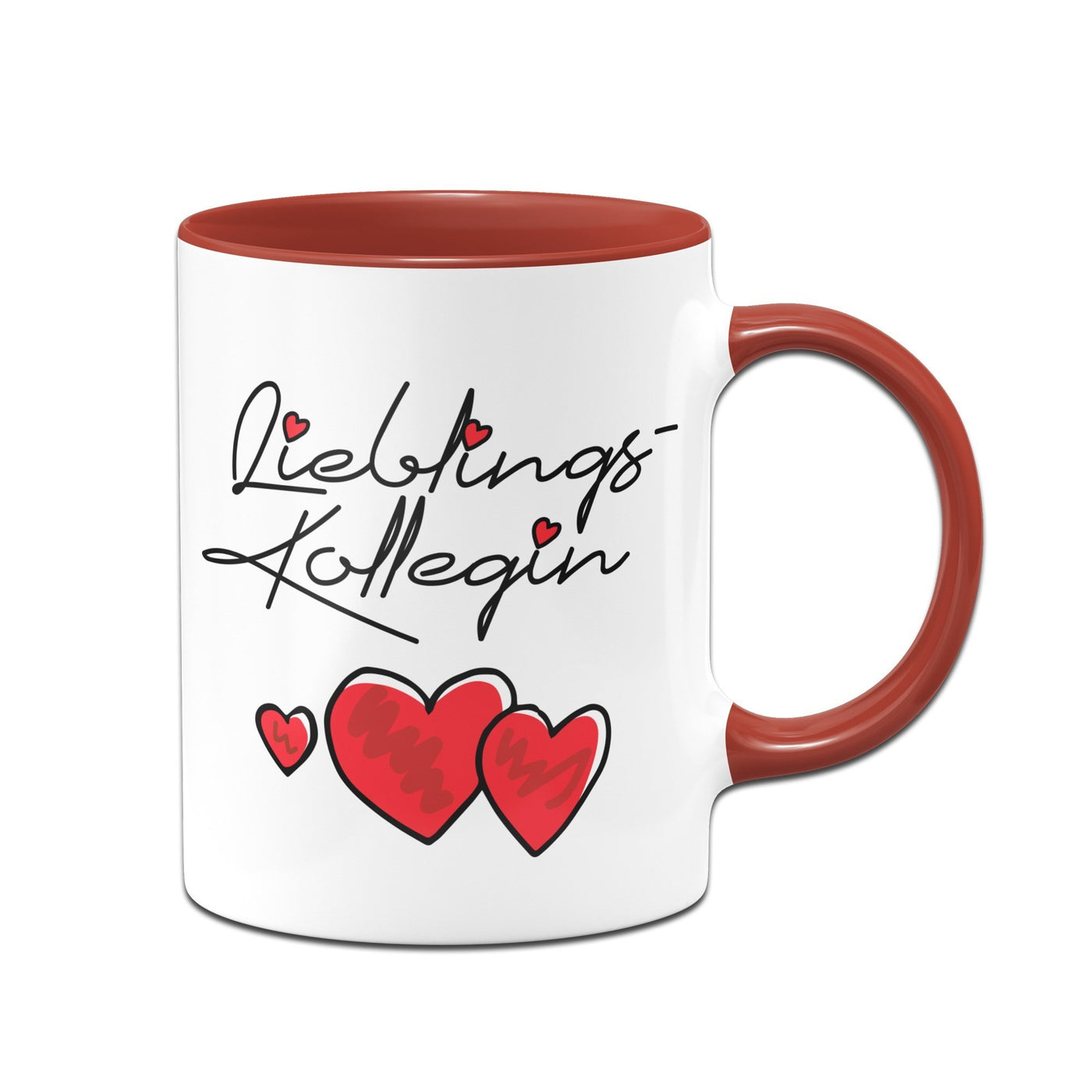 Bild: Tasse - Lieblingskollegin mit Herzchen Geschenkidee