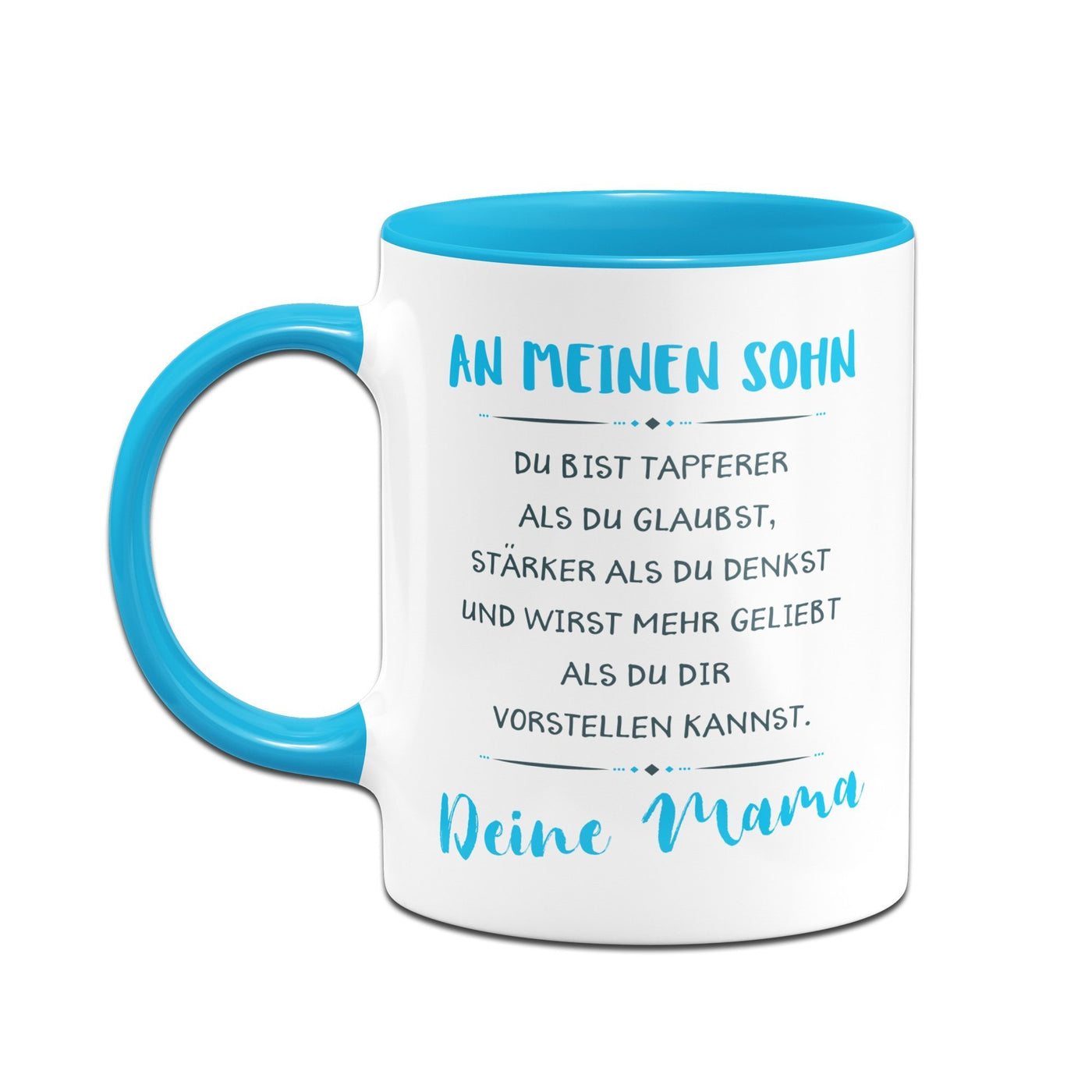 Bild: Tasse - An Meinen Sohn von Mama Geschenkidee