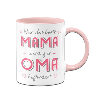 Bild: Tasse - Nur die beste Mama wird zur Oma befördert Geschenkidee