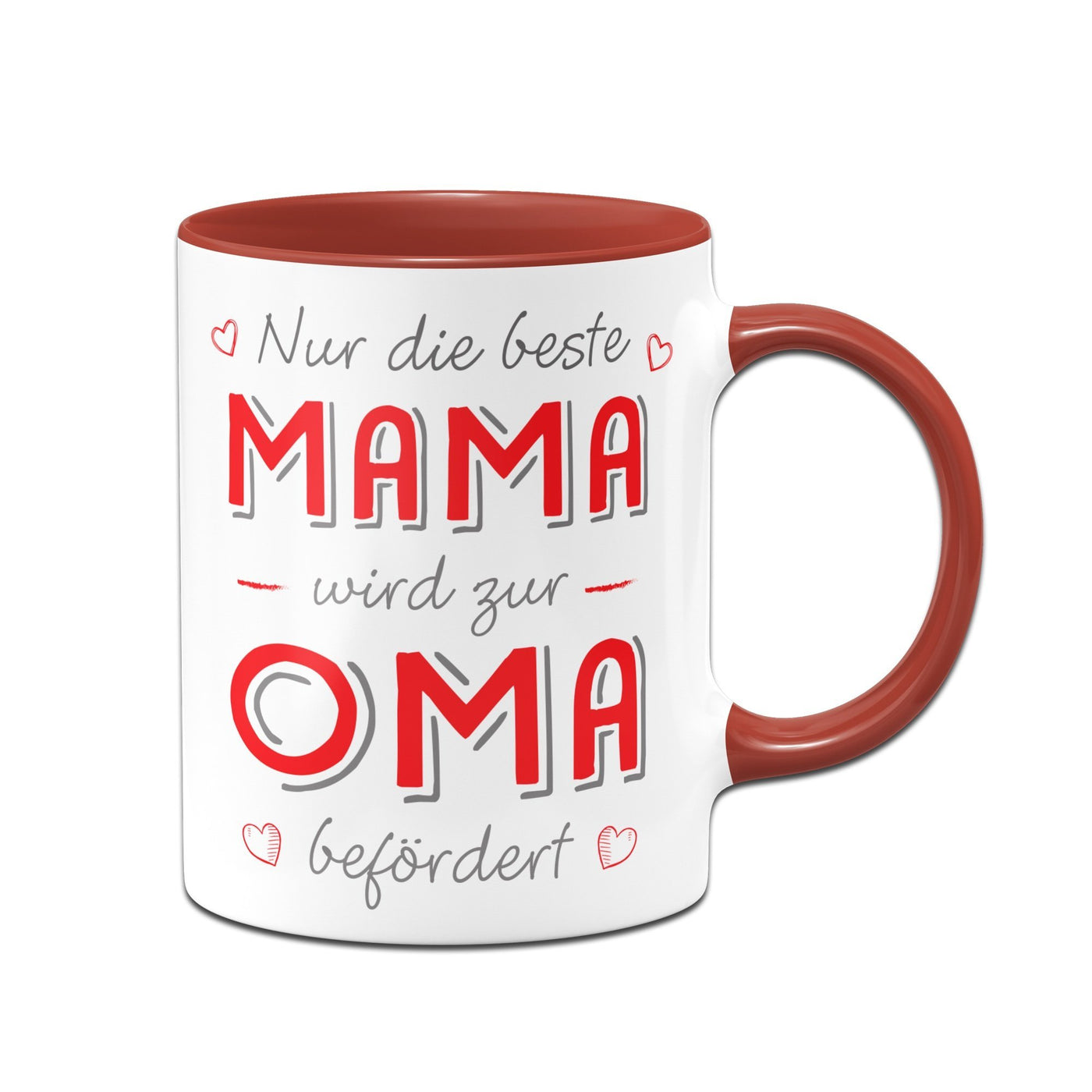 Bild: Tasse - Nur die beste Mama wird zur Oma befördert Geschenkidee
