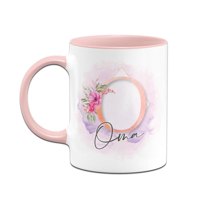 Bild: Tasse - Oma - Aquarell Geschenkidee