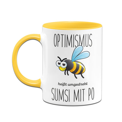 Bild: Tasse - Sumsi mit Po - Optimismus Geschenkidee