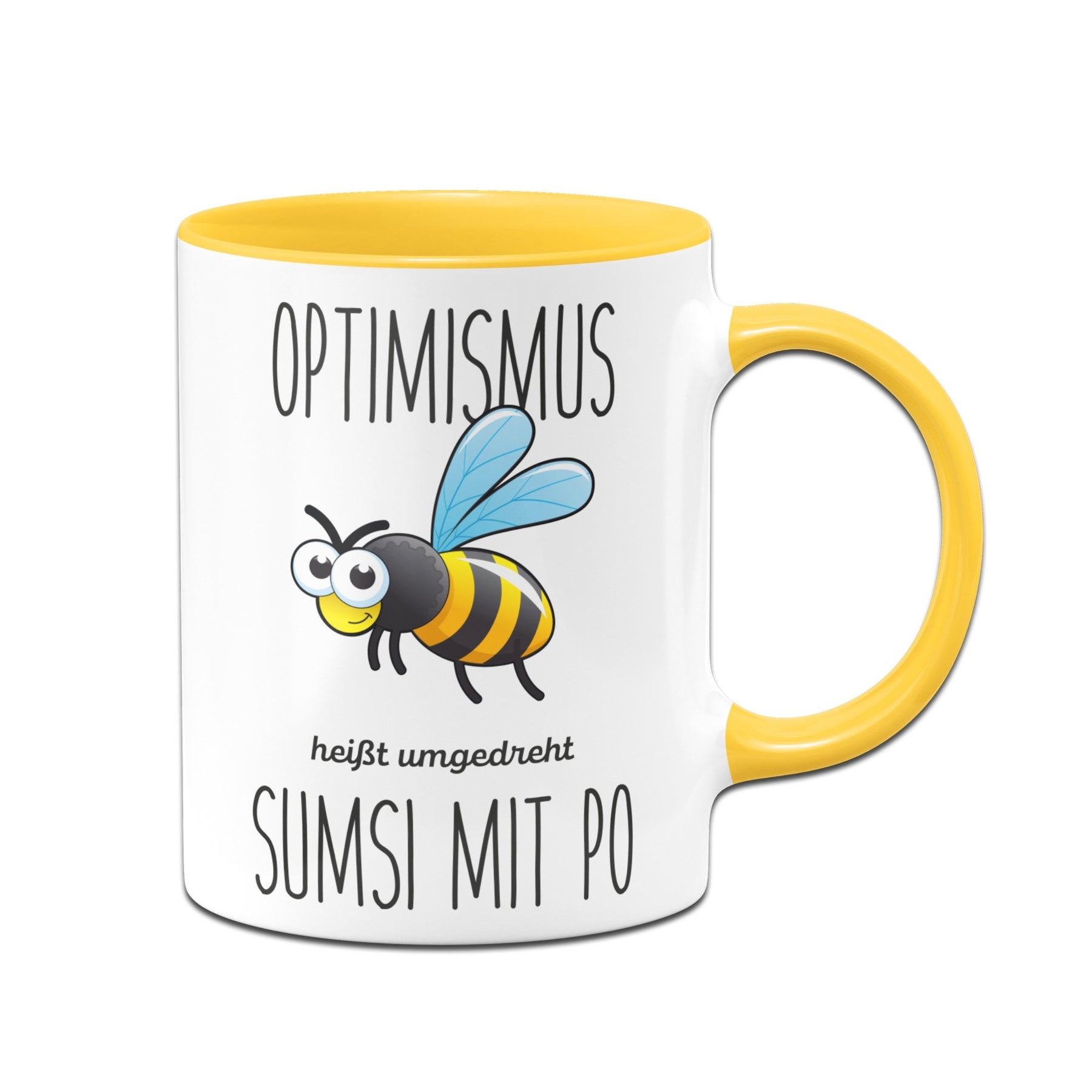 Opossum Meme Tasse Nur weil du Mülleimer heißt nicht, dass du den