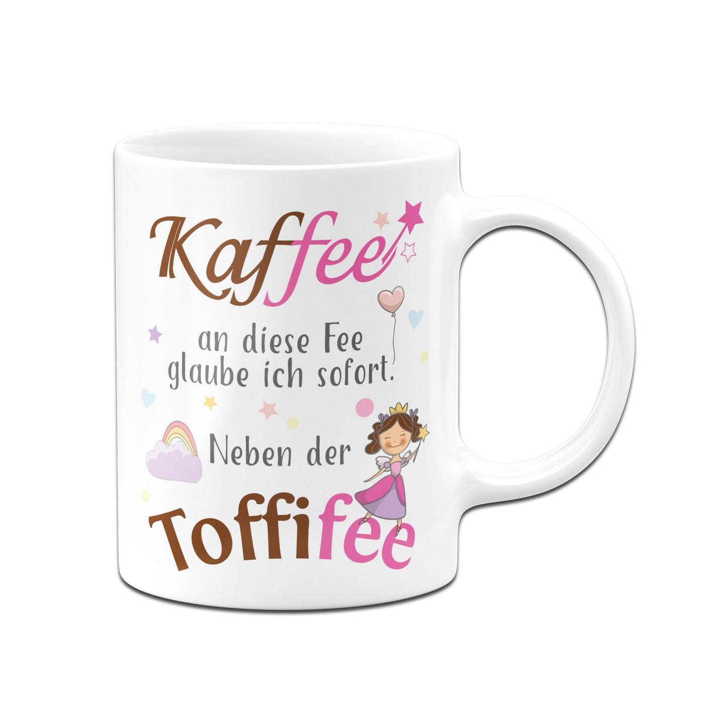 Bild: Tasse - Kaffee Fee - Toffifee Geschenkidee