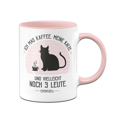 Bild: Tasse - Ich mag Kaffee, meine Katze und noch drei Leute. Geschenkidee