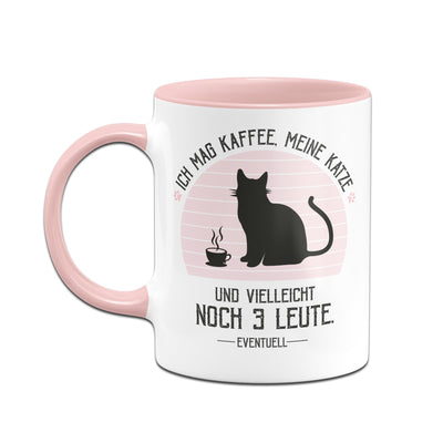 Bild: Tasse - Ich mag Kaffee, meine Katze und noch drei Leute. Geschenkidee