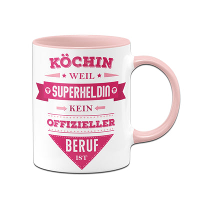 Bild: Tasse - Köchin, weil Superheldin kein offizieller Beruf ist. Geschenkidee