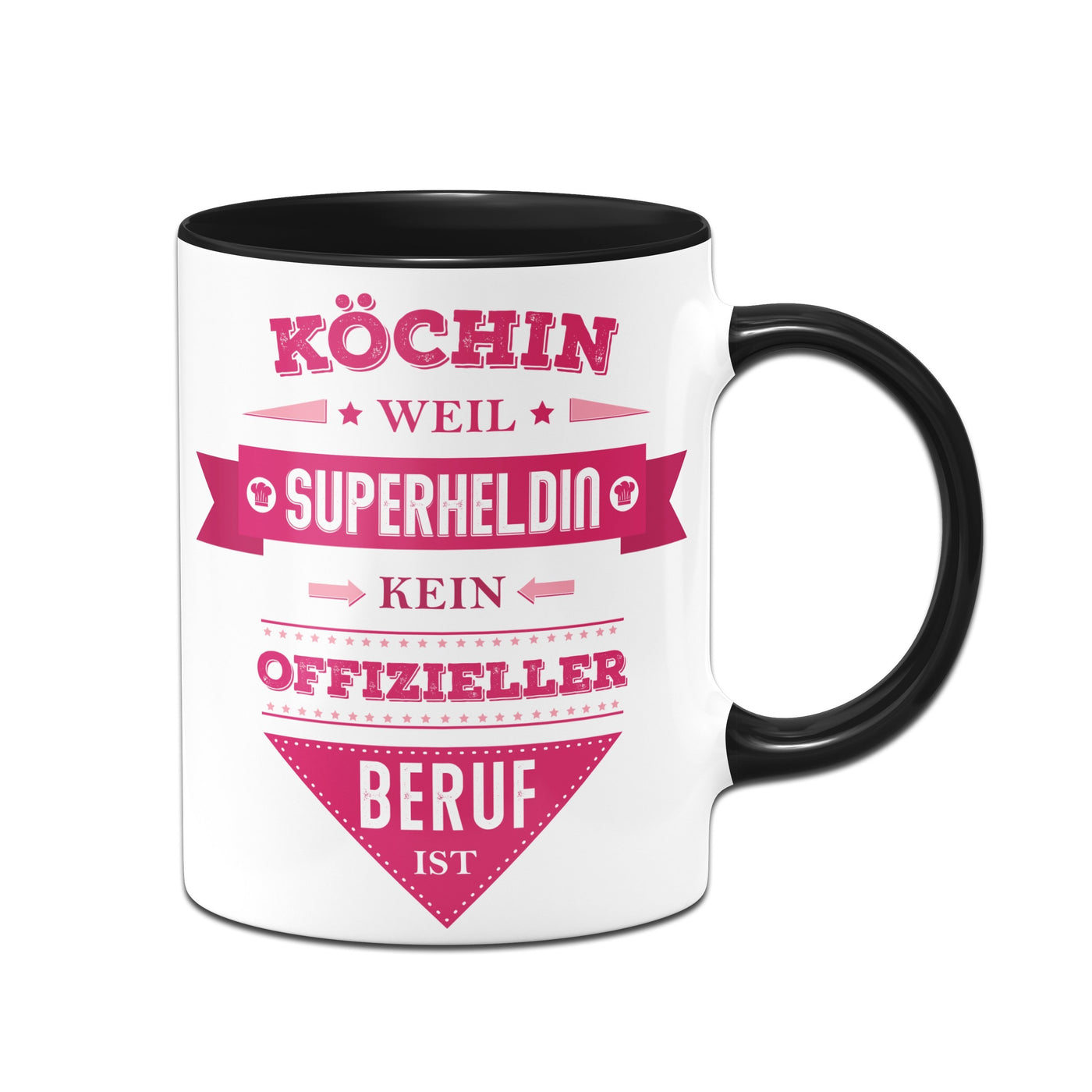 Bild: Tasse - Köchin, weil Superheldin kein offizieller Beruf ist. Geschenkidee