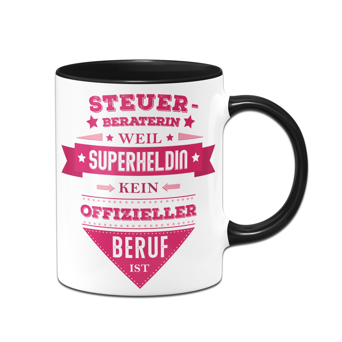 Bild: Tasse - Steuerberaterin, weil Superheldin kein offizieller Beruf ist. Geschenkidee