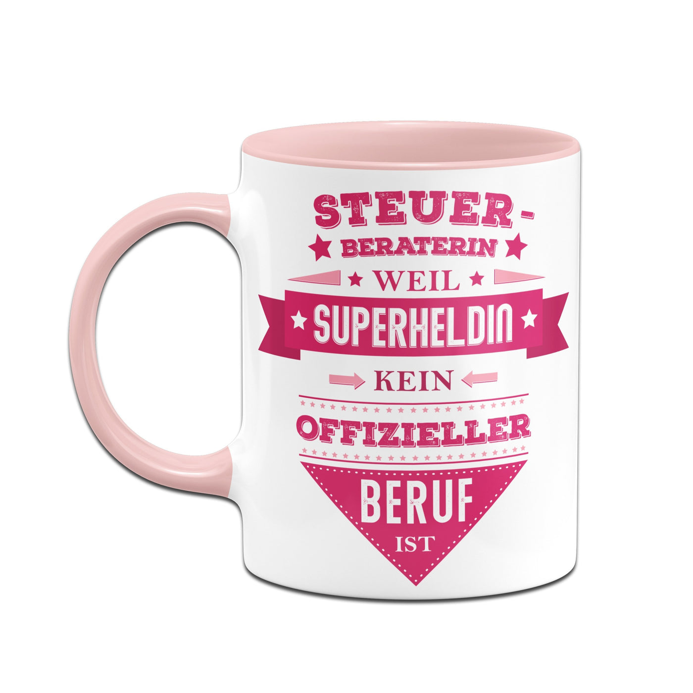 Bild: Tasse - Steuerberaterin, weil Superheldin kein offizieller Beruf ist. Geschenkidee