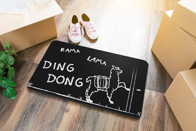 Bild: Fußmatte - Rama Lama Ding Dong Geschenkidee